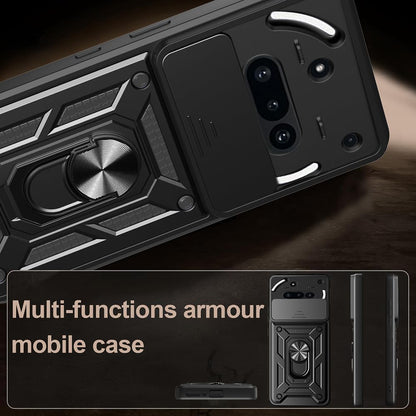 Tok Nothing Phone (3a) készülékhez, Techsuit, CamShield, Fekete