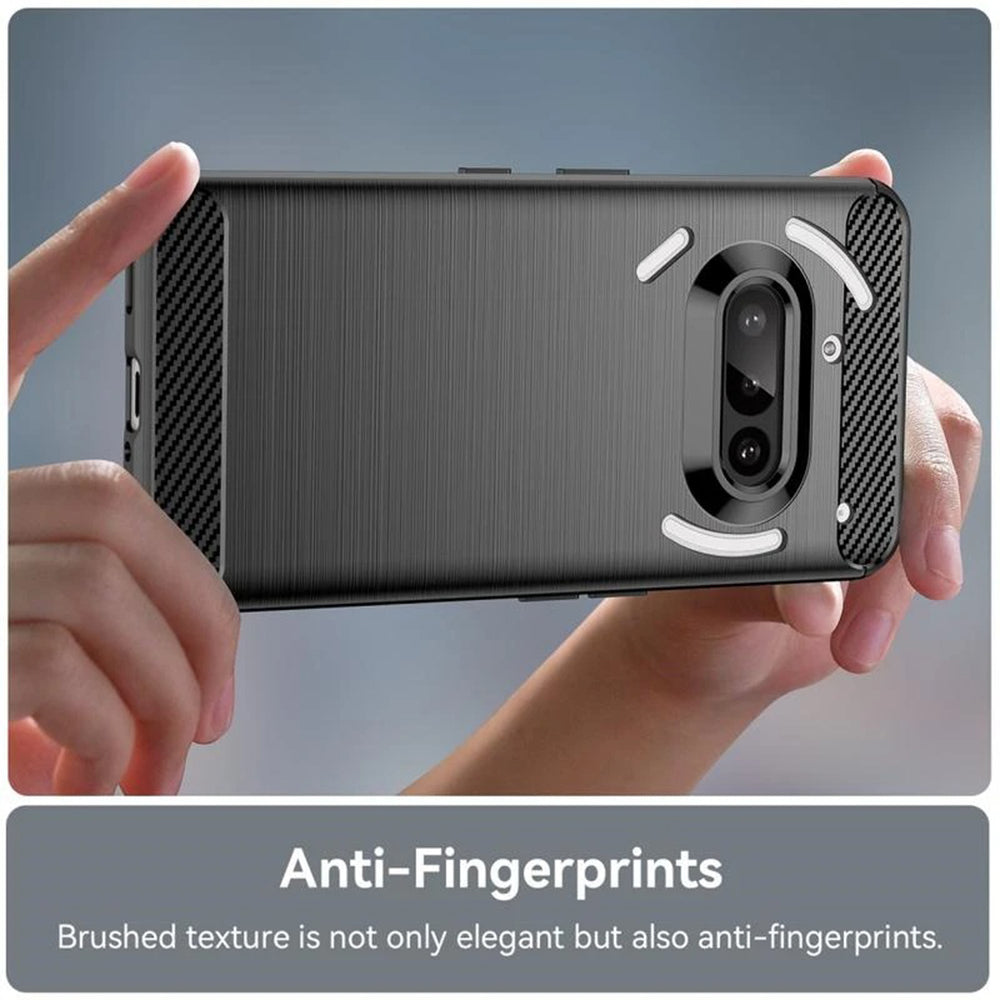 Tok a Nothing Phone (3a) készülékhez, Techsuit, karbon, fekete