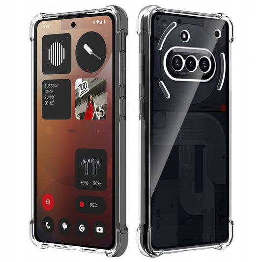 Tok a Nothing Phone (3a) készülékhez, Techsuit, ütésálló, átlátszó