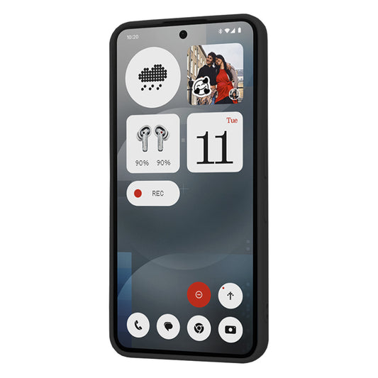 Tok a Nothing Phone (3a) készülékhez, Techsuit, SoftFlex, Fekete