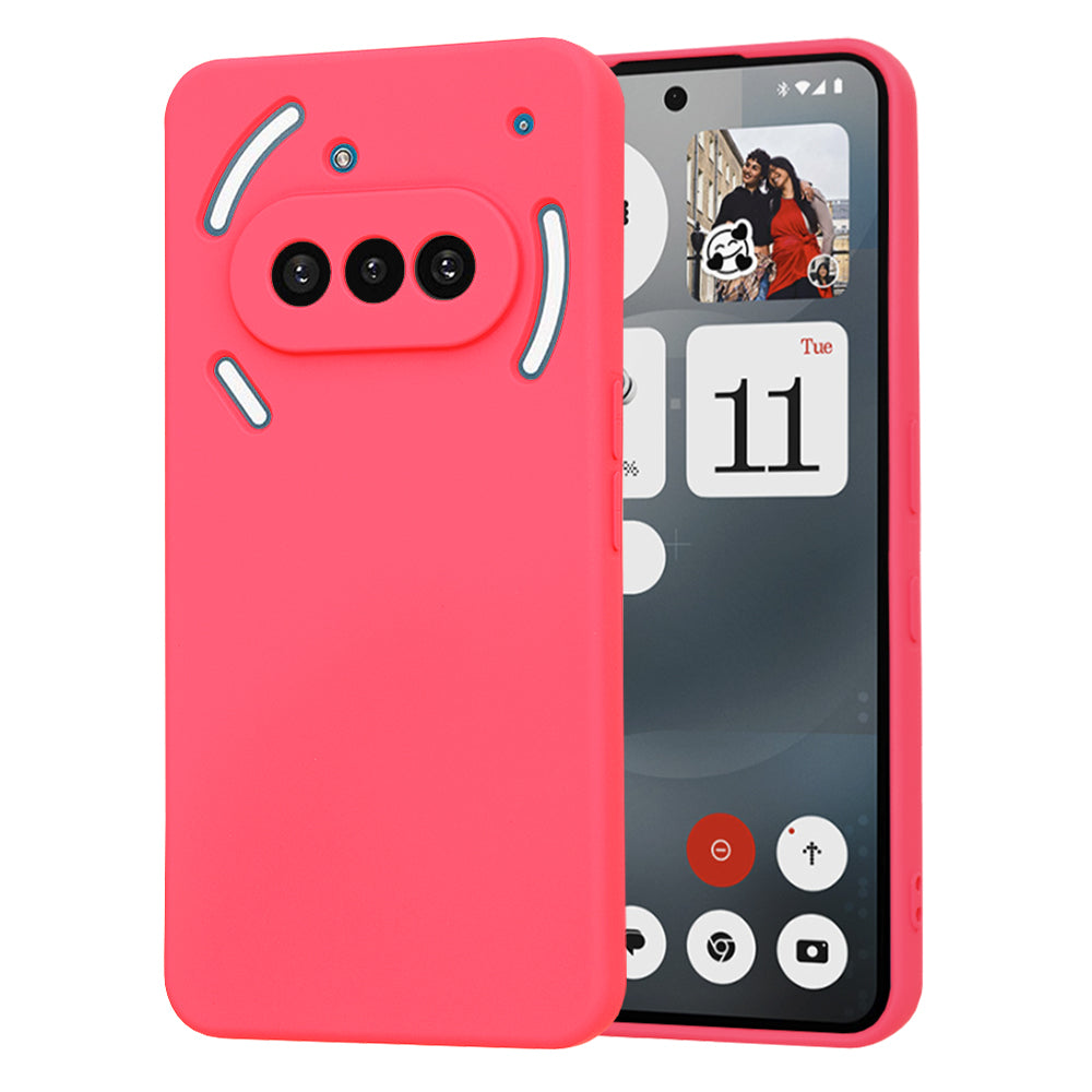Tok a Nothing Phone (3a) készülékhez, Techsuit, SoftFlex, Sötét rózsaszín