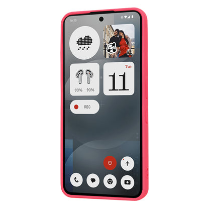 Tok a Nothing Phone (3a) készülékhez, Techsuit, SoftFlex, Sötét rózsaszín