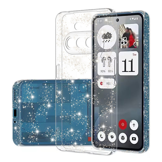 Tok a Nothing Phone (3a) készülékhez, Techsuit, SparkleSkin, Átlátszó