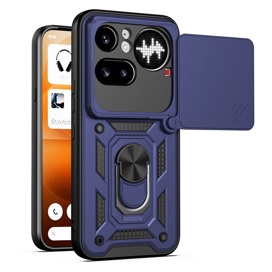 Tok a Nothing Phone (4a) Pro-hoz, Techsuit, CamShield, Kék