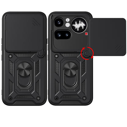 Tok a Nothing Phone (4a) Pro-hoz, Techsuit, CamShield, Fekete