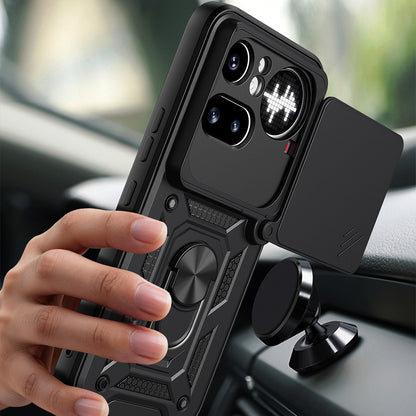 Tok a Nothing Phone (4a) Pro-hoz, Techsuit, CamShield, Fekete