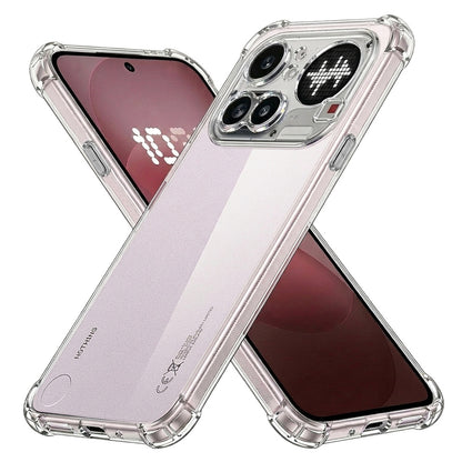 Tok a Nothing Phone (4a) Pro-hoz, Techsuit, Ütésálló Átlátszó, Átlátszó