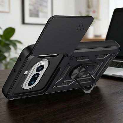 Tok a Nothing Phone (4a) készülékhez, Techsuit, CamShield, Fekete