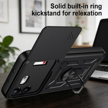 Tok a Nothing Phone (4b) készülékhez, Techsuit, CamShield, Fekete