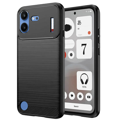 Tok a Nothing Phone (4b) készülékhez, Techsuit, karbon, fekete