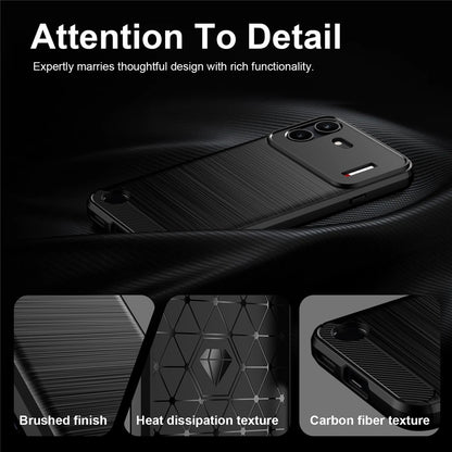 Tok a Nothing Phone (4b) készülékhez, Techsuit, karbon, fekete