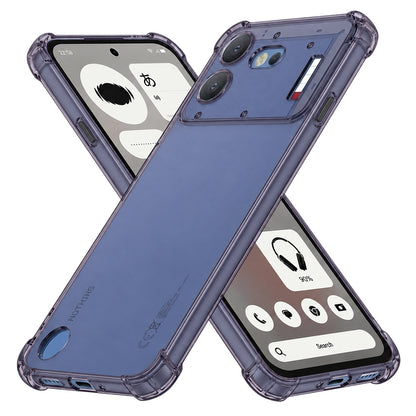 Tok a Nothing Phone (4b) készülékhez, Techsuit, ütésálló átlátszó, füstszínű