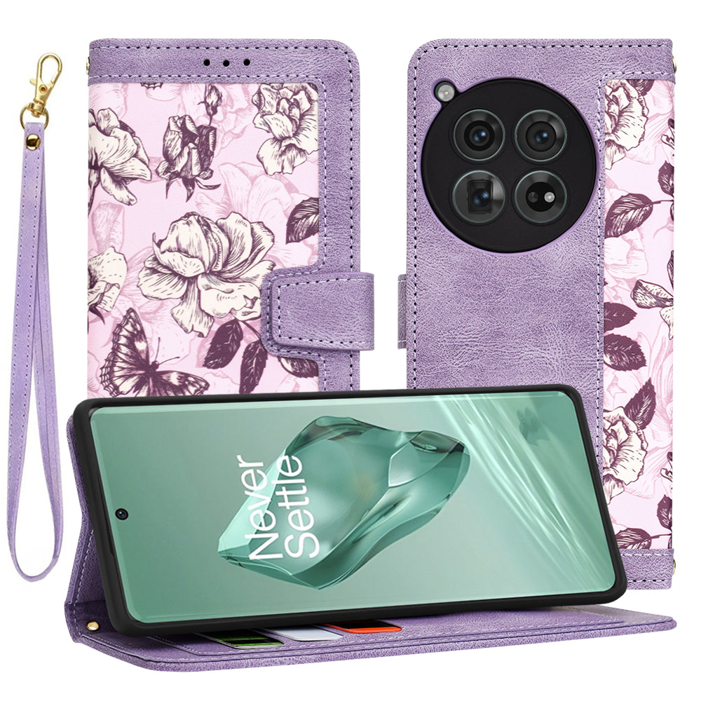 Tok OnePlus 12-hez, Techsuit, FlipCraft, Lila