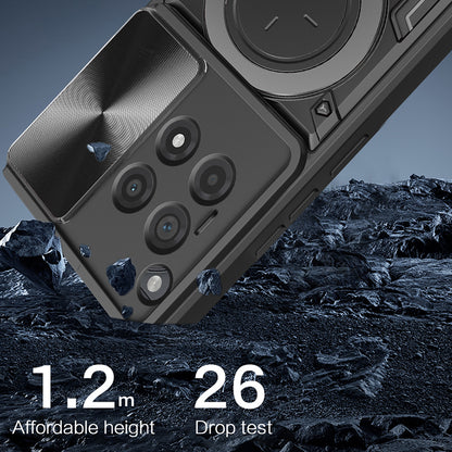 Tok OnePlus 12R-hez, Techsuit, CamGuard Pro, Rózsaarany