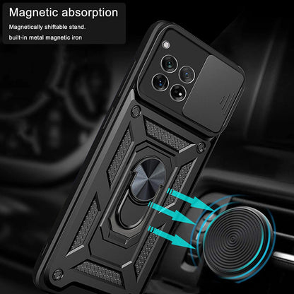 Tok OnePlus 12R-hez, Techsuit, CamShield, Fekete
