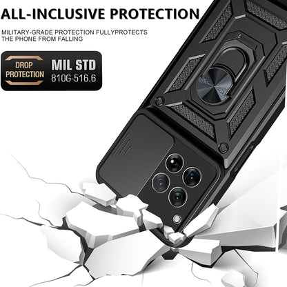 Tok OnePlus 12R-hez, Techsuit, CamShield, Fekete