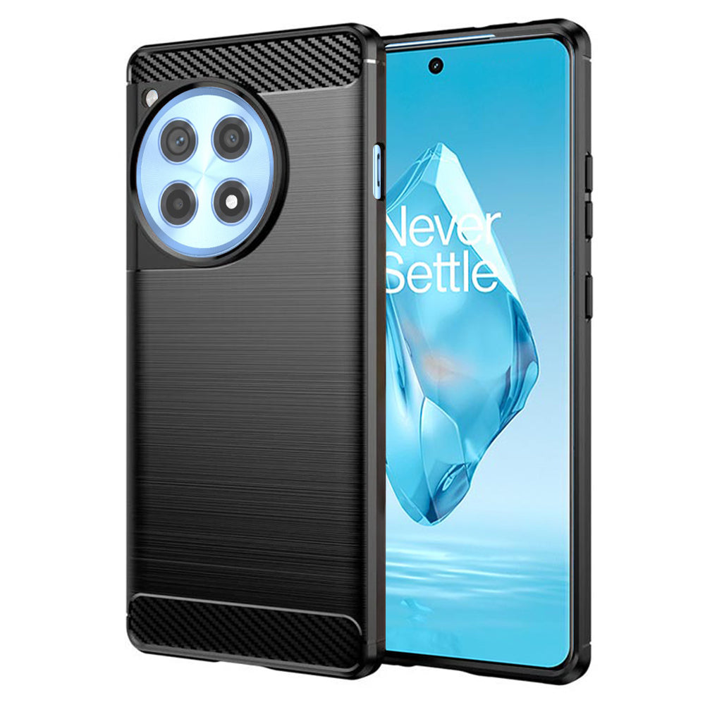 Tok OnePlus 12R-hez, Techsuit, karbon, fekete