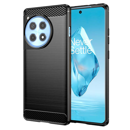 Tok OnePlus 12R-hez, Techsuit, karbon, fekete