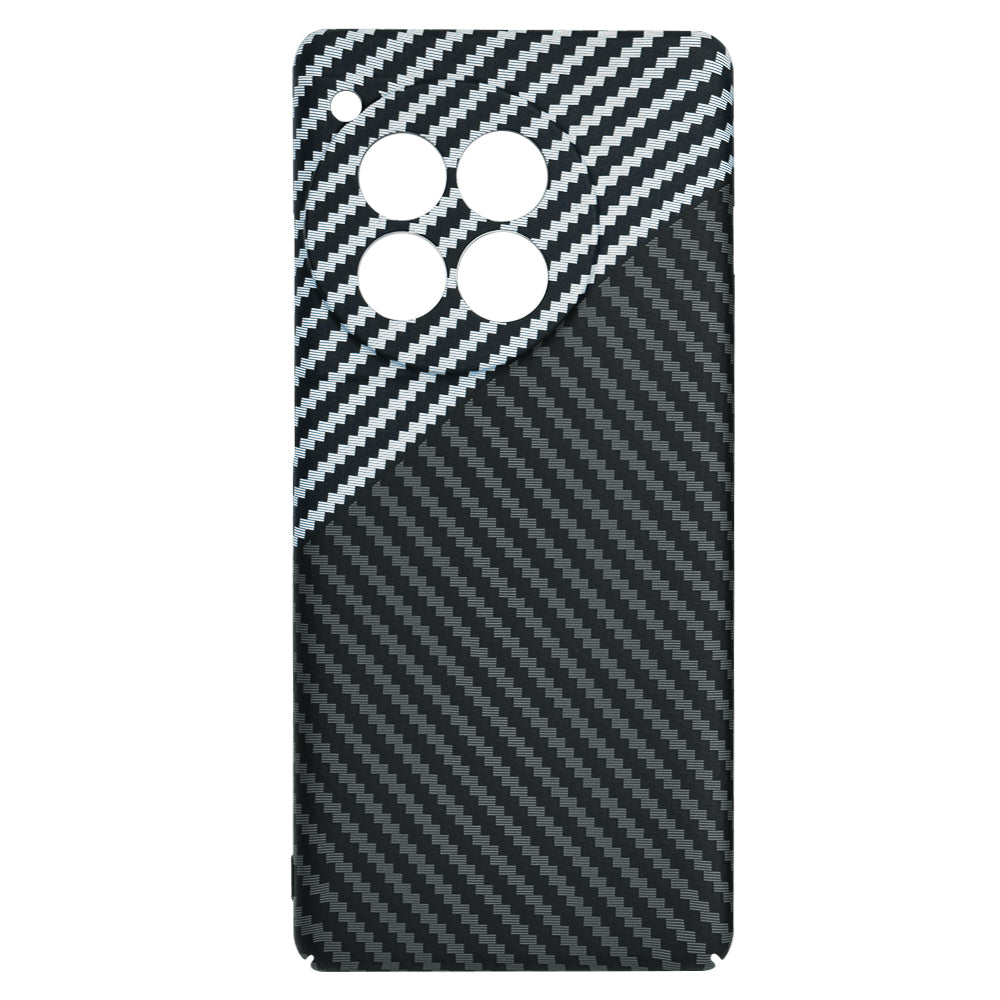 Tok a OnePlus 12R-hez, Techsuit, Carbonite FiberShell, Fekete Szürke