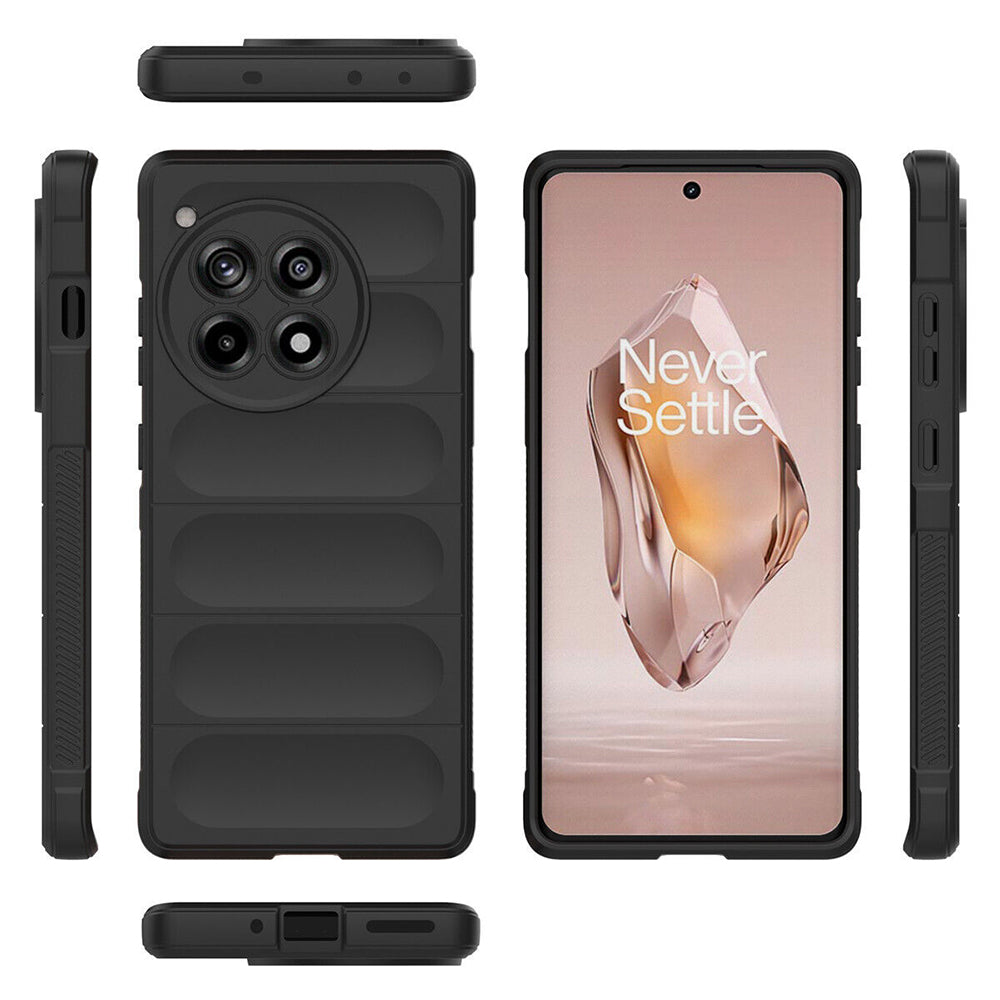 Tok OnePlus 12R-hez, Techsuit, Magic Shield, Fekete