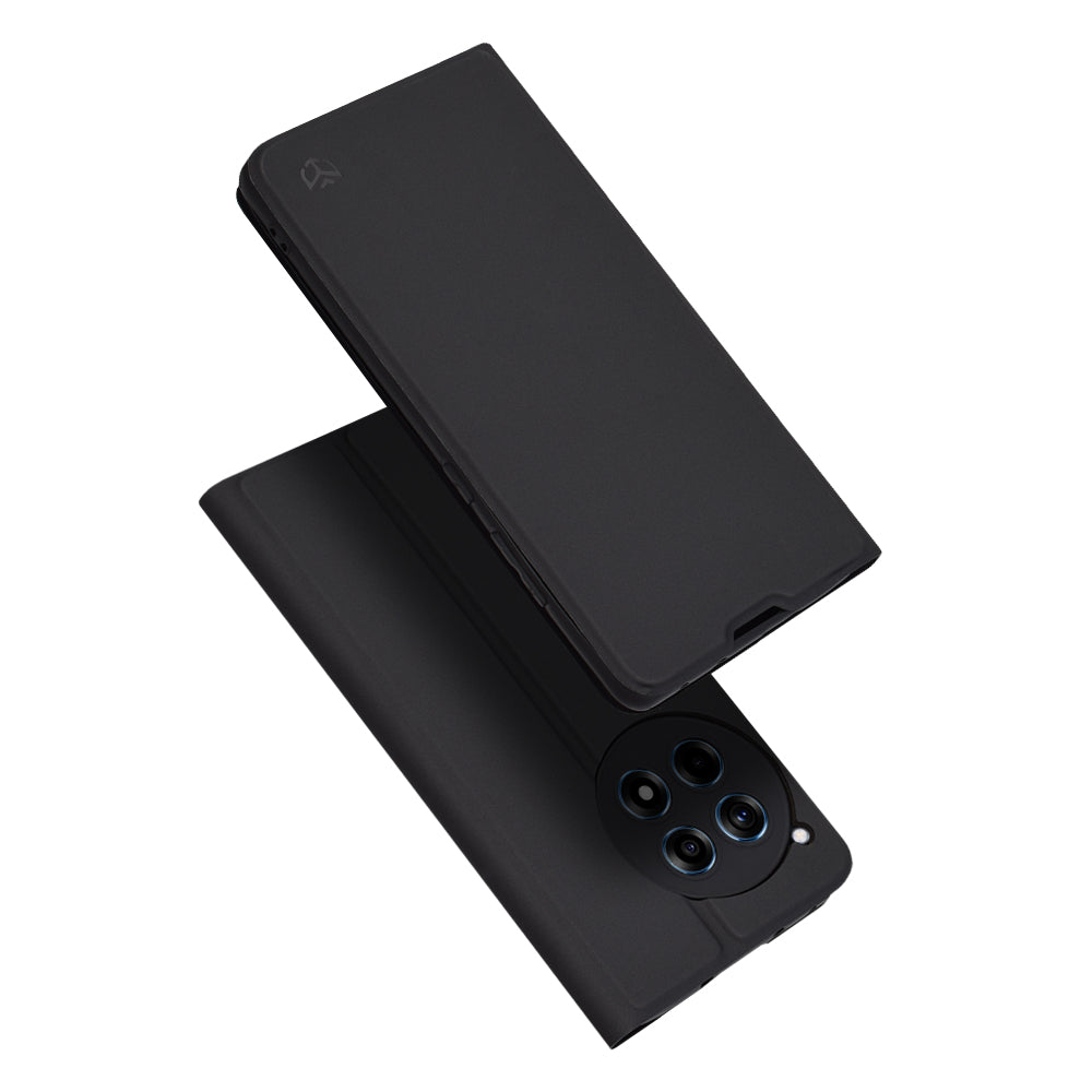 Tok OnePlus 12R-hez, Techsuit, Magskin Book, Fekete