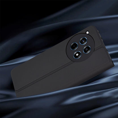 Tok OnePlus 12R-hez, Techsuit, Magskin Book, Fekete