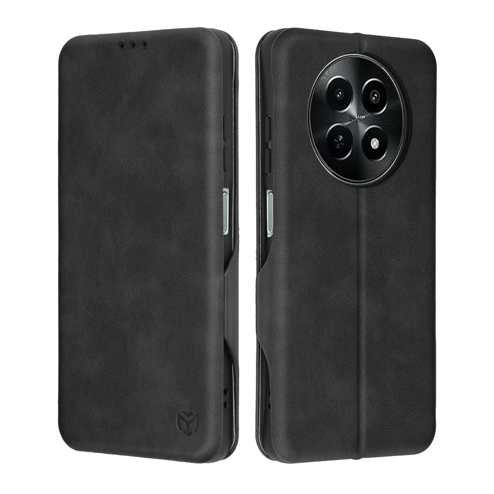 Tok OnePlus 12R-hez, Techsuit, Safe Wallet Plus, Fekete