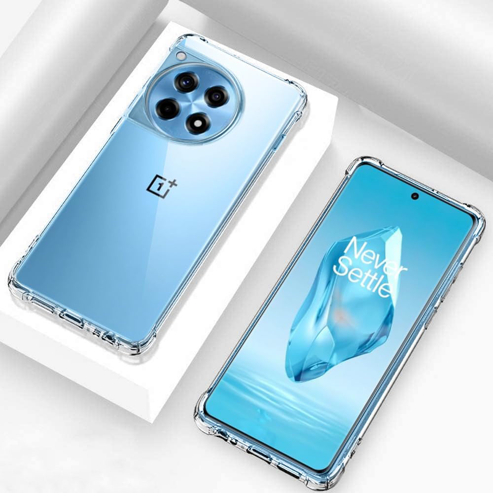 Tok OnePlus 12R-hez, Techsuit, Ütésálló Átlátszó, Átlátszó