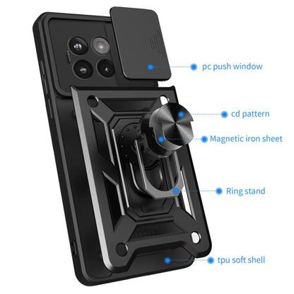 Tok OnePlus 13R-hez, Techsuit, CamShield, Kék