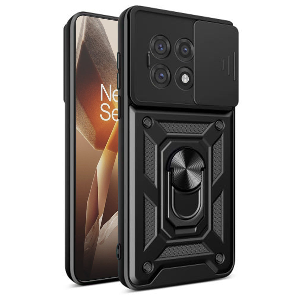 Tok OnePlus 13R-hez, Techsuit, CamShield, Fekete