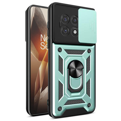 Tok OnePlus 13R-hez, Techsuit, CamShield, Zöld