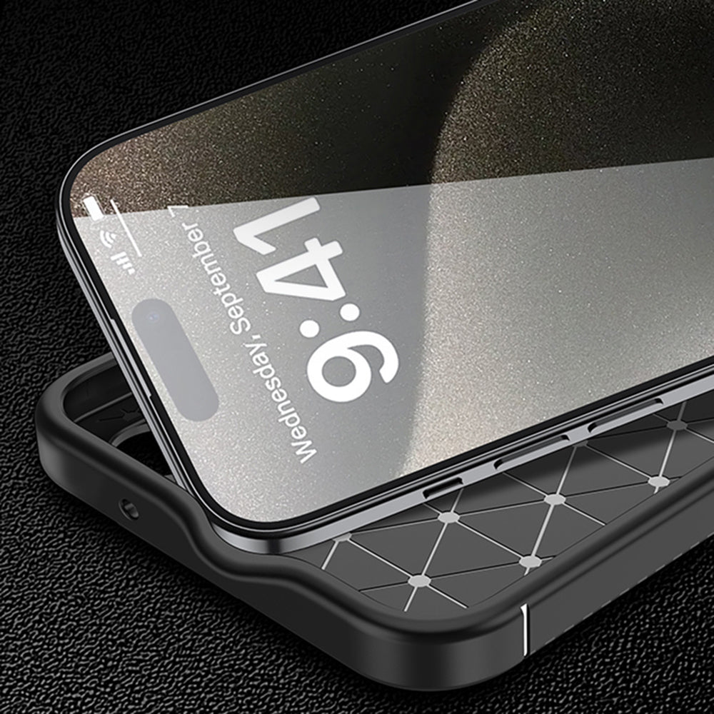Tok OnePlus 13R-hez, Techsuit, CarbonFiber, Fekete