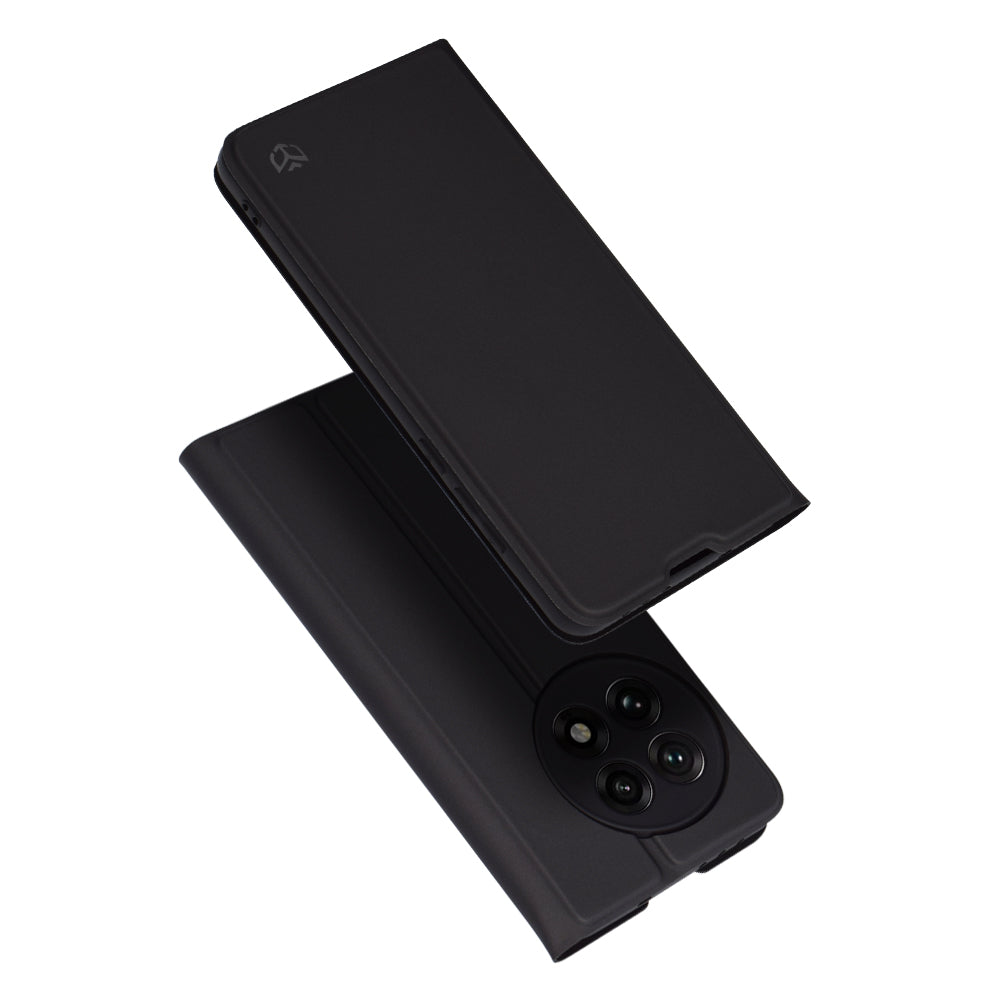 Tok OnePlus 13R-hez, Techsuit, Magskin Book, Fekete