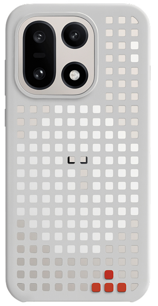 Case for OnePlus 15, Hole Pattern Magnetic, Gray, Resealed 5431102022