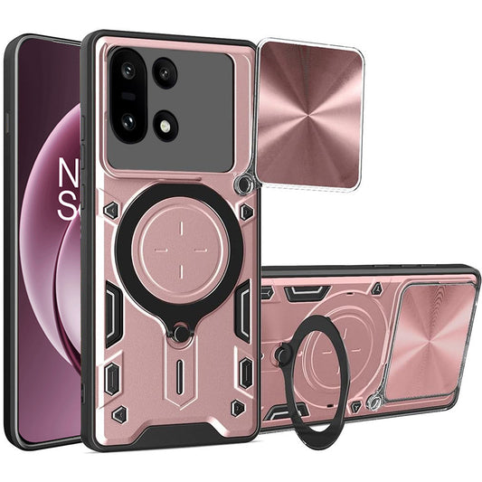 Tok a OnePlus 15-höz, Techsuit, CamGuard Pro, Arany Rózsaszín