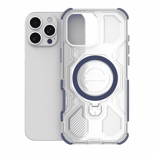 Case for OnePlus 15, Techsuit, Carbon Shield Pro, Blue