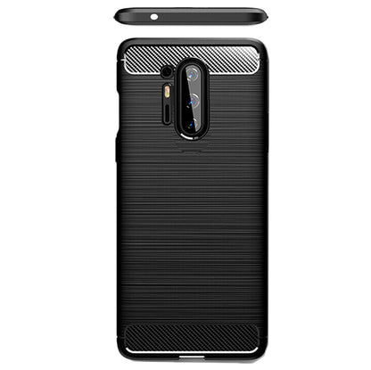 Tok OnePlus 8 Pro-hoz, Techsuit, Karbon, Fekete