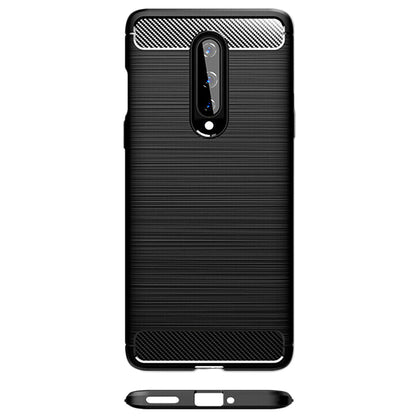 Tok OnePlus 8-hoz, Techsuit, Karbon, Fekete