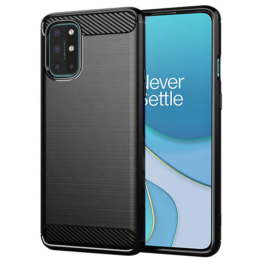 Tok OnePlus 8T-hez, Techsuit, Karbon, Fekete
