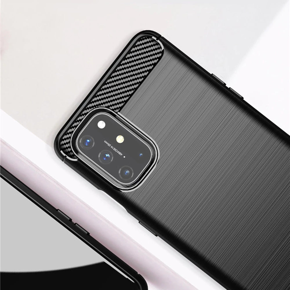 Tok OnePlus 8T-hez, Techsuit, Karbon, Fekete