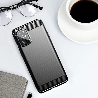 Tok OnePlus 8T-hez, Techsuit, Karbon, Fekete