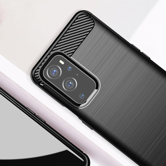 Tok OnePlus 9 Pro-hoz, Techsuit, Karbon, Fekete