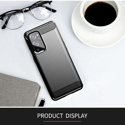 Tok OnePlus 9 Pro-hoz, Techsuit, Karbon, Fekete