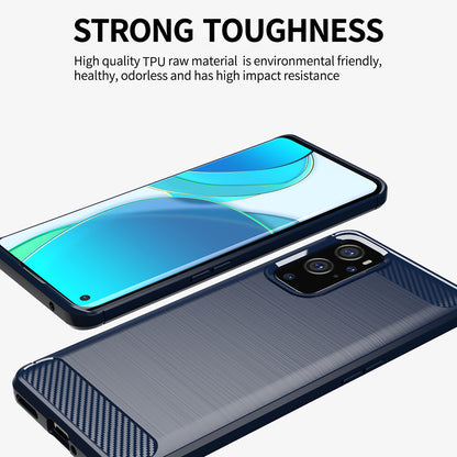 Tok OnePlus 9 Pro-hoz, Techsuit, Karbon, Fekete