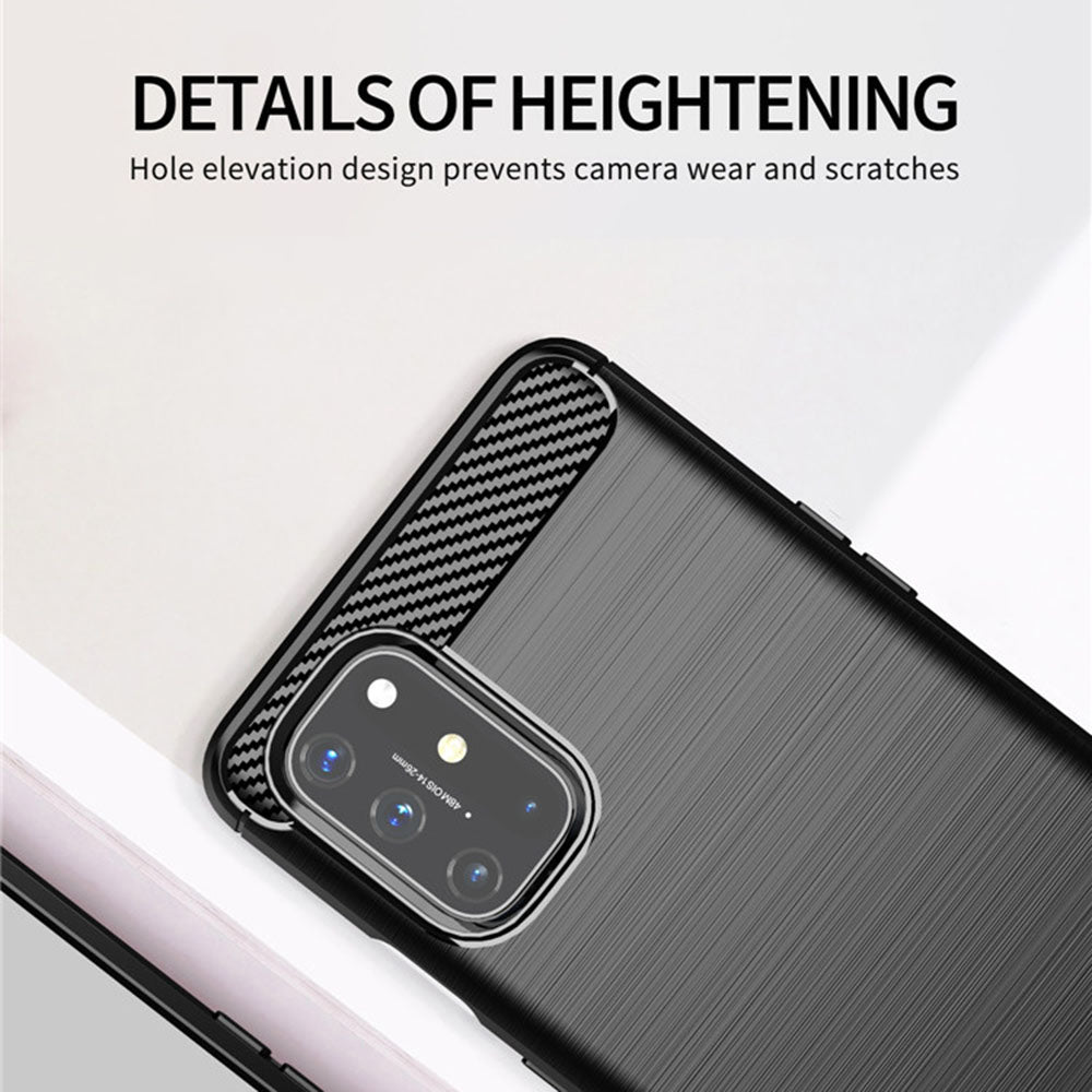 Tok OnePlus 9-hez, Techsuit, Karbon, Fekete