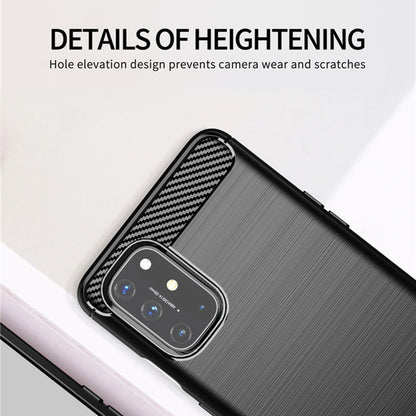 Tok OnePlus 9-hez, Techsuit, Karbon, Fekete