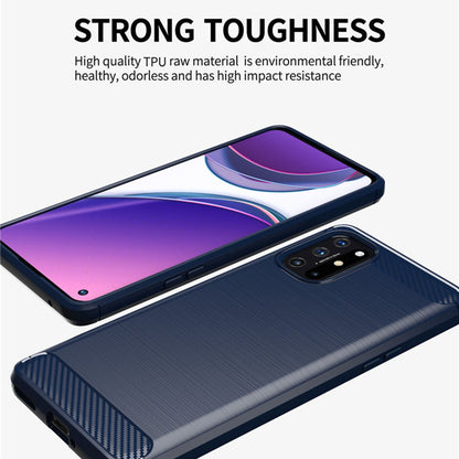 Tok OnePlus 9-hez, Techsuit, Karbon, Fekete
