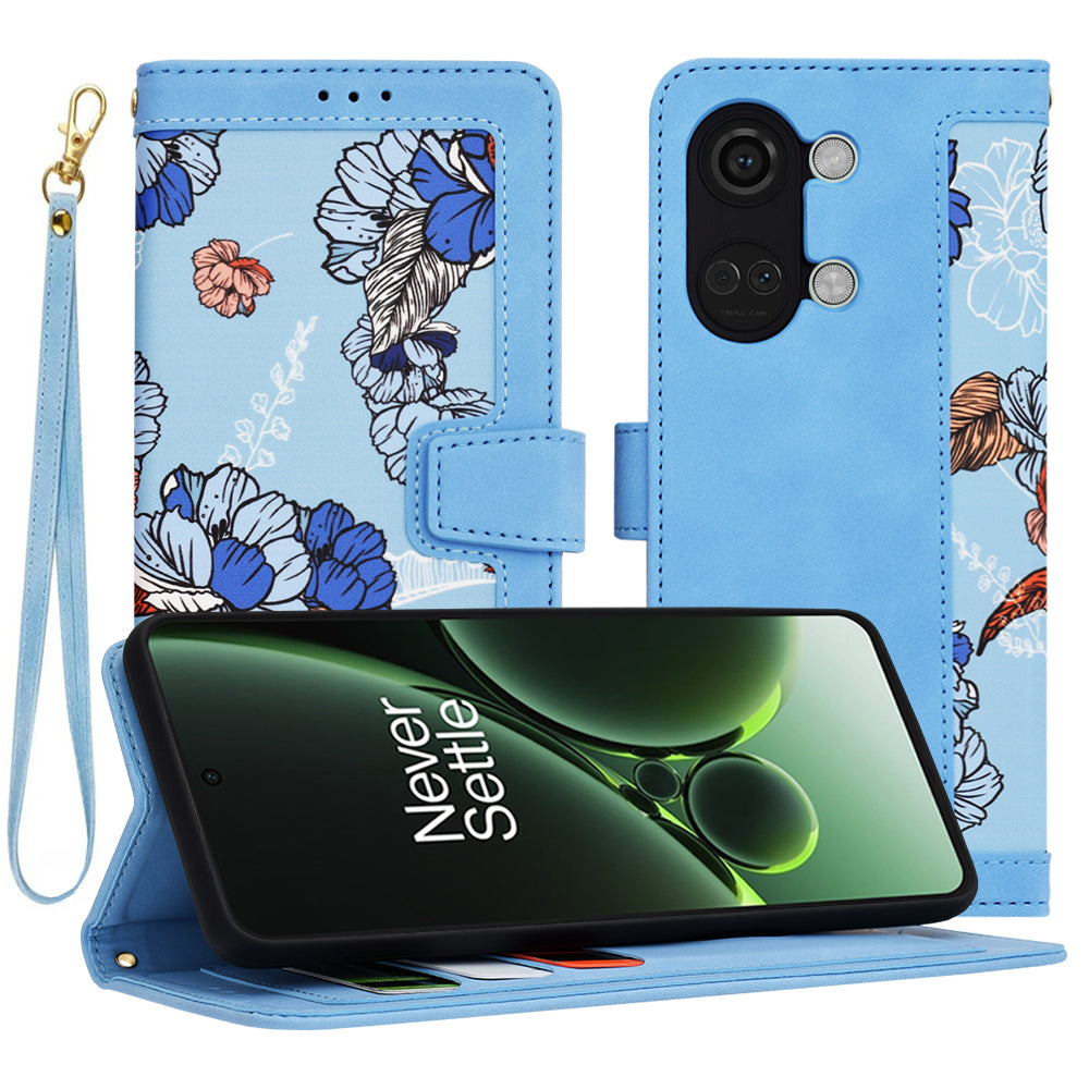 Tok OnePlus Nord 3-hoz, Techsuit, FlipCraft, Kék