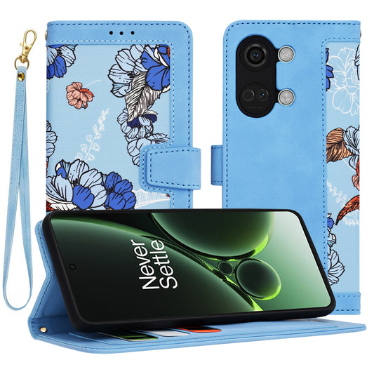 Tok OnePlus Nord 3-hoz, Techsuit, FlipCraft, Kék