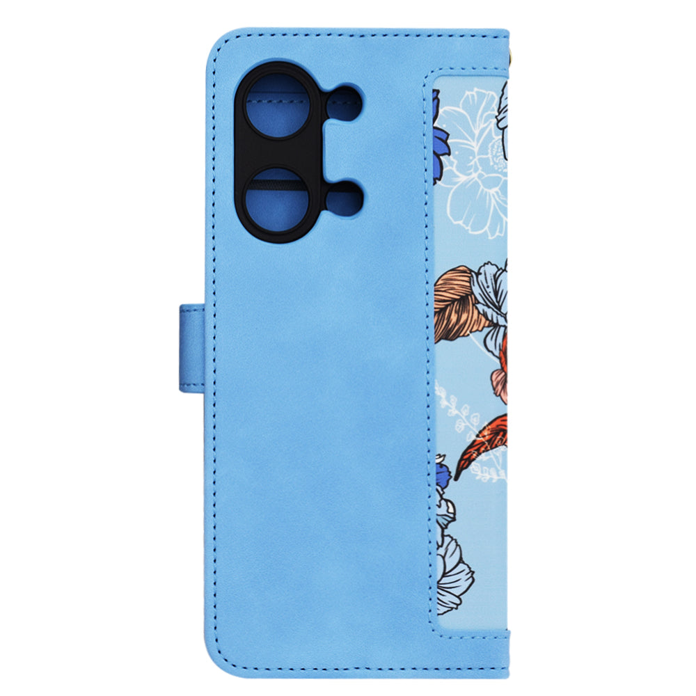 Tok OnePlus Nord 3-hoz, Techsuit, FlipCraft, Kék